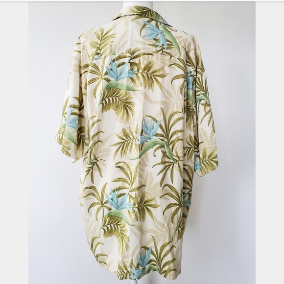 Mens Tommy Bahamma Button Up Short Sleeve Shirt - Picture 2 of 4